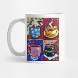 '4 Coffee Cups' Mug